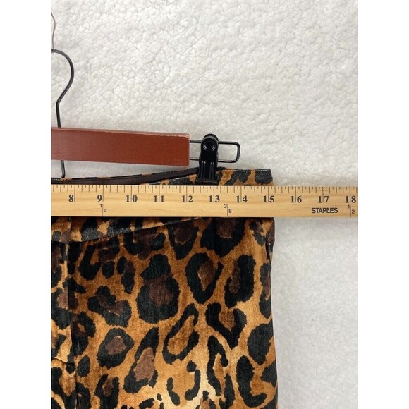 Per Se by Carlisle Women's Pants Size 4 Straight Gray Leopard White Blue Lot 5 - Picture 3 of 16